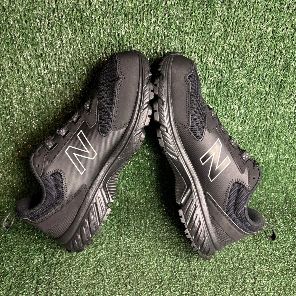 NEW New Balance 510v5 All Terrain Toe Protect Trail Sneakers Black Women 10 Wide